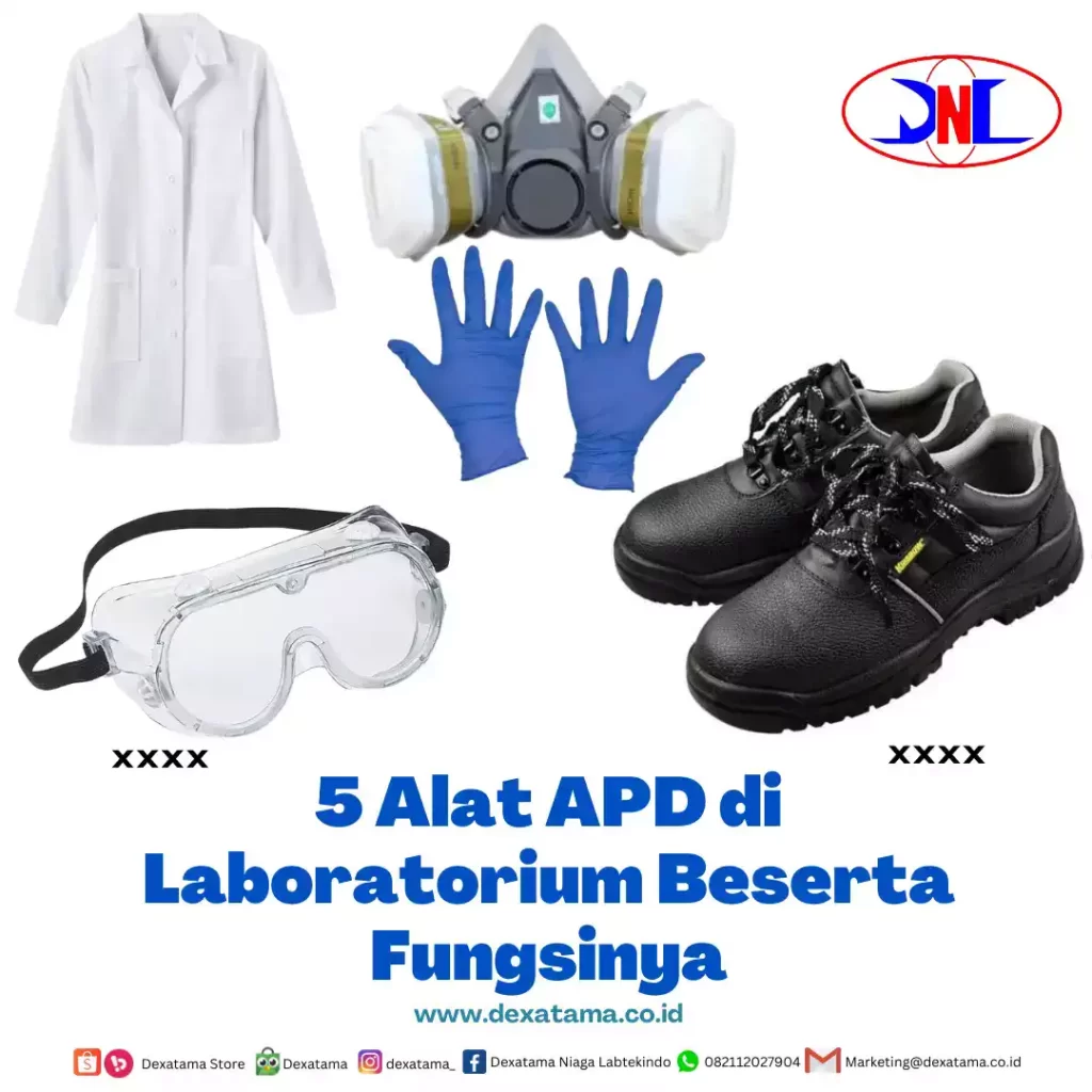 5 Alat APD di Laboratorium Beserta Fungsinya