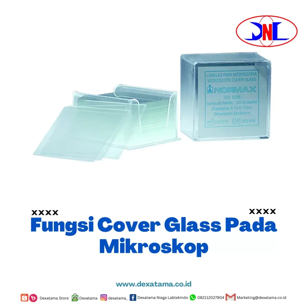 Fungsi Cover Glass Pada Mikroskop