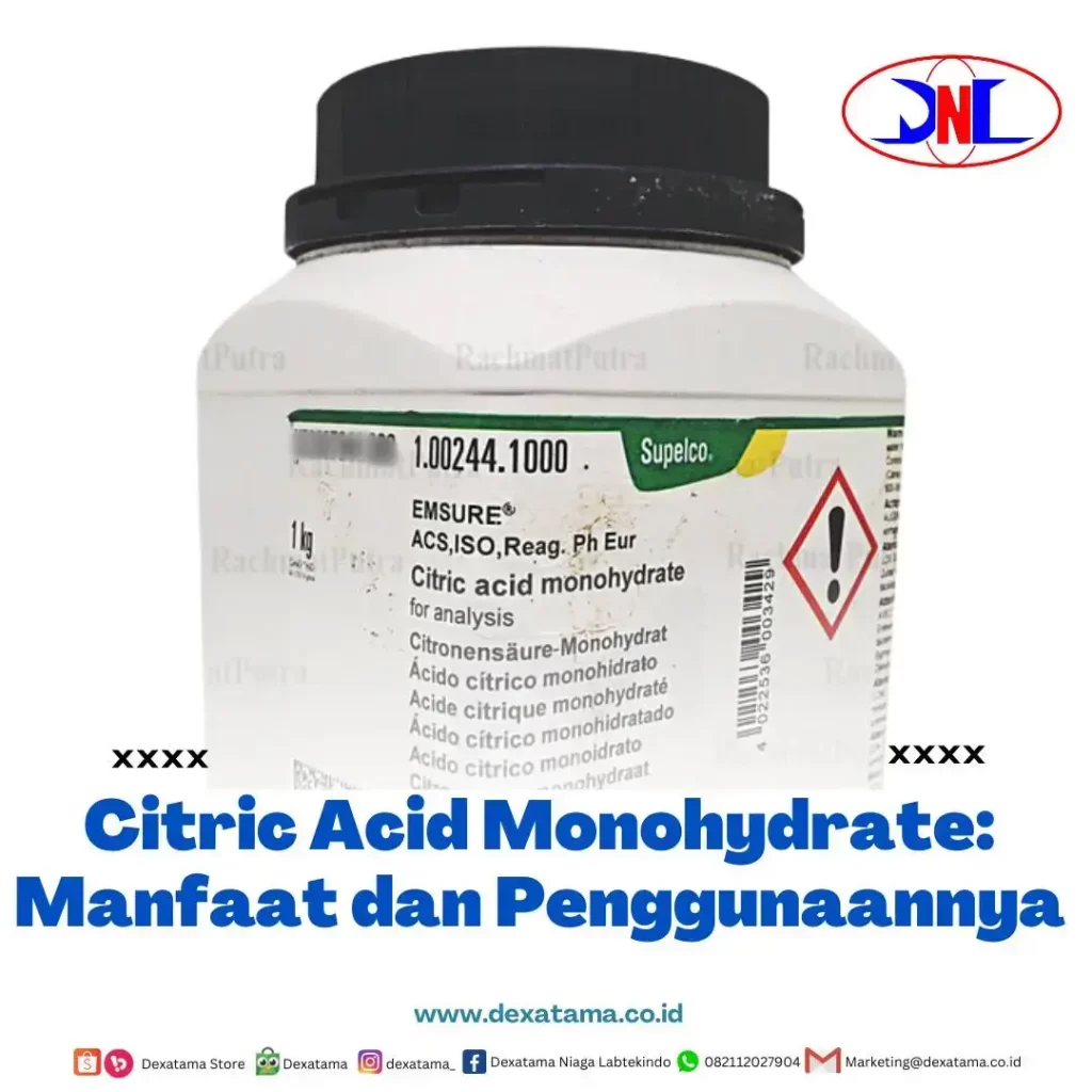 Citric Acid Monohydrate Manfaat dan Penggunaannya