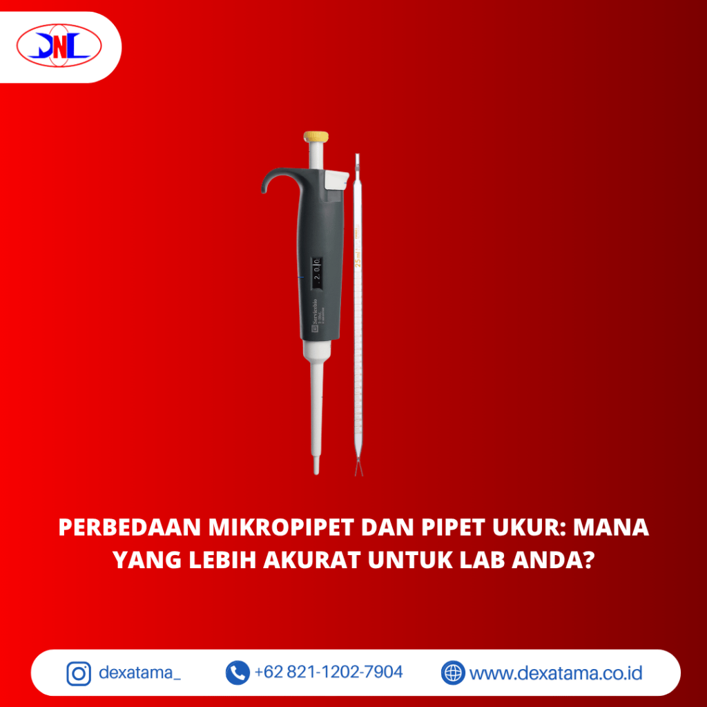 Perbedaan Mikropipet dan Pipet Ukur Mana yang Lebih Akurat untuk Lab Anda
