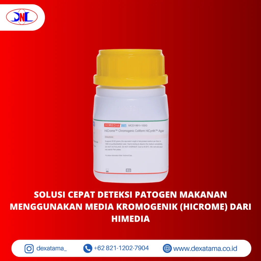 Solusi Cepat Deteksi Patogen Makanan Menggunakan Media Kromogenik (HiCrome) dari HiMedia