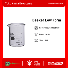 Gelas Beaker Low Form Iwaki