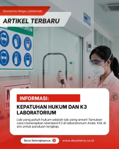 Kepatuhan Hukum dan K3 Laboratorium Panduan Lengkap Standar Keselamatan Kerja
