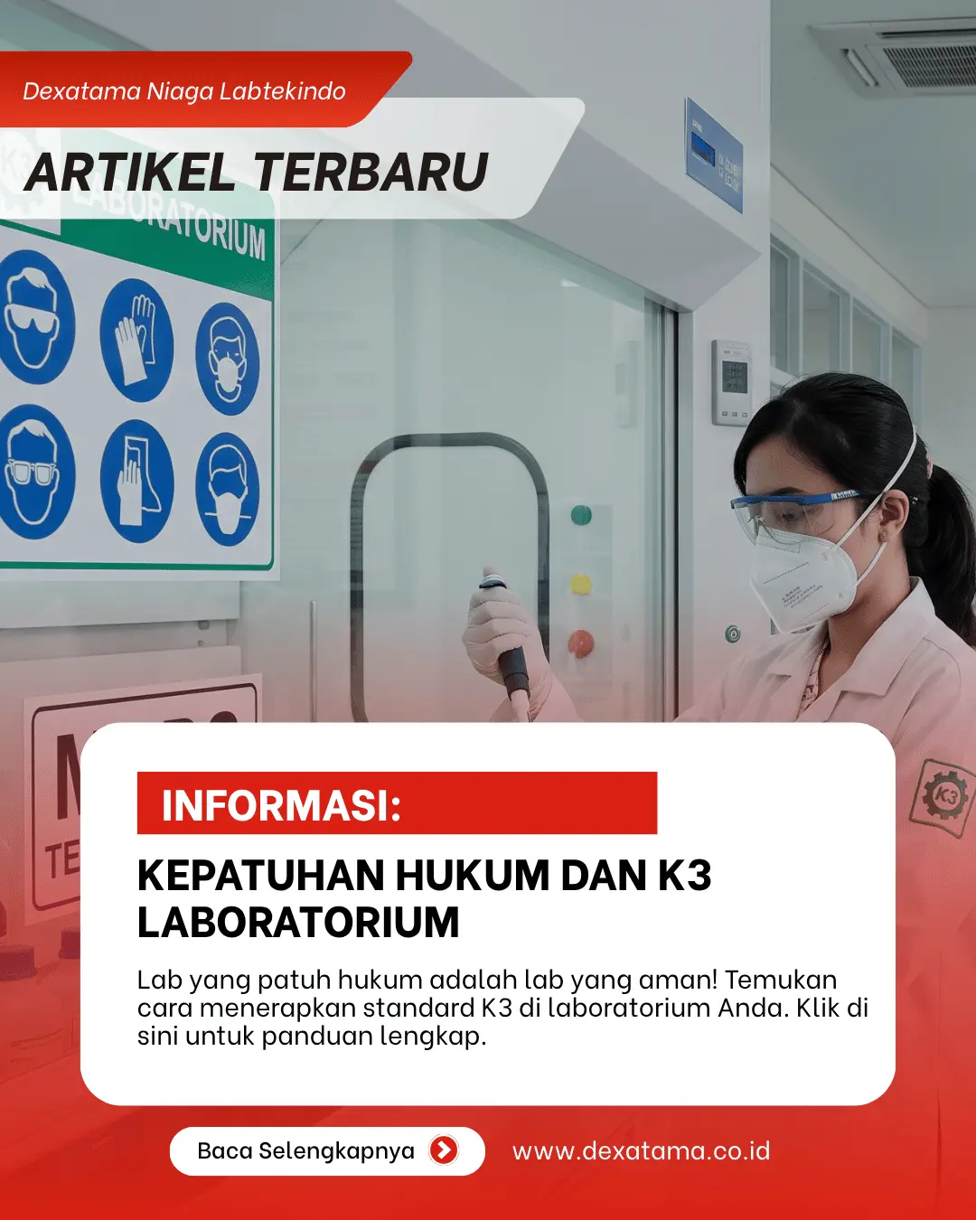 Kepatuhan Hukum dan K3 Laboratorium Panduan Lengkap Standar Keselamatan Kerja