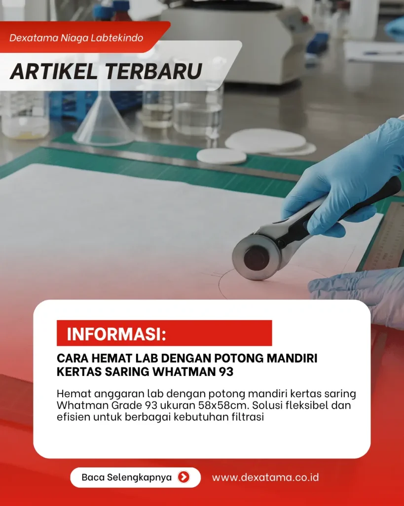 Cara Hemat Lab dengan Potong Mandiri Kertas Saring Whatman 93